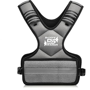 neoprene adjustable weighted vest for men amp women  durable amp comfortable workout vest for fitness running crossfit strength training amp cardio  heavy-duty design for home amp gym use