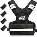 Neoprene Adjustable Weighted Vest for Men &amp; Women – Durable &amp; Comfortable Workout Vest for Fitness, Running, CrossFit, Strength Training &amp; Cardio – Heavy-Duty Design for Home &amp; Gym Use