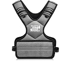 Neoprene Adjustable Weighted Vest for Men &amp; Women – Durable &amp; Comfortable Workout Vest for Fitness, Running, CrossFit, Strength Training &amp; Cardio – Heavy-Duty Design for Home &amp; Gym Use