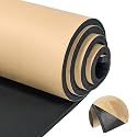 Sponge Neoprene Foam Sheet with Adhesive, 1/2" T x 12" W x 54" L
