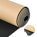 Sponge Neoprene Foam Sheet with Adhesive, 1/8" T x 12" W x 54" L
