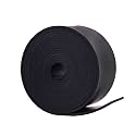 Neoprene Rubber Sheet Solid Rubber Strips Roll PadInsulation for Weather Stripping, Gasket, Shield, Costume, Seal, DIY (1/8 (.125)" Thick, 2" Wide X 10' Long)