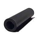 Neoprene Rubber Sheet Solid Rubber Strips Roll PadInsulation for Weather Stripping, Gasket, Shield, Costume, Seal, DIY (1/8 (.125)" Thick, 12" Wide X 36" Long)