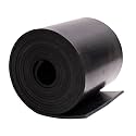 Neoprene Rubber Sheet Solid Rubber Strips Roll PadInsulation for Weather Stripping, Gasket, Shield, Costume, Seal, DIY (3/16 (.187") Thick, 6" Wide X 10' Long)