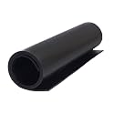 Neoprene Rubber Sheet Solid Rubber Strips Roll PadInsulation for Weather Stripping, Gasket, Shield, Costume, Seal, DIY (1/8 (.125)" Thick, 12" Wide X 23" Long)