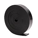 Neoprene Rubber Sheet Solid Rubber Strips Roll PadInsulation for Weather Stripping, Gasket, Shield, Costume, Seal, DIY (3/16 (.187") Thick, 1" Wide X 10' Long)
