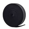 Neoprene Rubber Sheet Solid Rubber Strips Roll PadInsulation for Weather Stripping, Gasket, Shield, Costume, Seal, DIY (1/8 (.125)" Thick, 1" Wide X 10' Long)