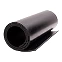 Neoprene Rubber Sheet Solid Rubber Strips Roll PadInsulation for Weather Stripping, Gasket, Shield, Costume, Seal, DIY (3/16 (.187") Thick, 12" Wide X 36" Long)