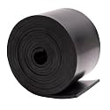 Neoprene Rubber Sheet Solid Rubber Strips Roll PadInsulation for Weather Stripping, Gasket, Shield, Costume, Seal, DIY (3/16 (.187") Thick, 3" Wide X 10' Long)