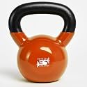 Neoprene/Vinyl Coated Cast Iron Kettlebell Weight – 2kg to 20kg | Home Gym Strength Training Equipment for Men &amp; Women | Non-Slip Handle – Ideal for CrossFit, Cardio, and Core Workouts