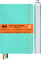 NEORAH 368 Pages-110 Gsm |PAGE A DAY Dot Grid Notebook Journal |Back Pocket|3 Book Mark A5 Journal Dotted 368 Pages
