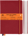 NEORAH 368 Pages-110 Gsm |PAGE A DAY Dot Grid Notebook Journal |Back Pocket|3 Book Mark A5 Journal Dotted 368 Pages