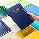 NEORAH - Classic Notebook with Name customisation-110 Gsm -Hardcover Journal|Back Pocket|Bookmark|Sticker Label|160 Pages- Completely HANDMADE|Personalise Gift with Name customisation for men &amp; women