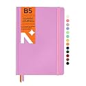 NEORAH - Dot Grid, B5 Notebook - Dotted Journal - 160 Pages- 110 GSM- (250 x 175 mm) - 2026 Office Notebook, Hardcover - Completely Handmade, BUJO, Diary -Lavender