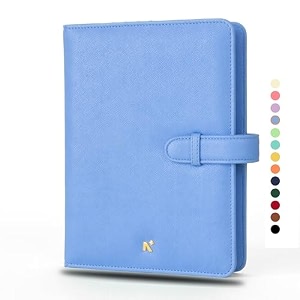 neorah  a5 notebook sleeve with loop  dotgrid journal  faux leather sleeve  penloop  2 front 1 back compartment  6 card slots 2 bookmarks gift boxfits any a5 softcover notebook afterglow