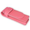 NEORAH -Faux LEATHER Handcrafted Double Pen Pouch with Loop |Portable Pen Case for 2 Fountain Pen,Roller Ball,Ballpoint Pen |Pen Holder,Pen case |Ideal Gifts for Men,boss,dad |14.5 x 4.5 cm| AFTERGLOW