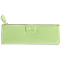 NEORAH -Faux LEATHER Handcrafted Double Pen Pouch with Loop |Portable Pen Case for 2 Fountain Pen,Roller Ball,Ballpoint Pen |Pen Holder,Pen case |Ideal Gifts for Men,boss,dad |14.5 x 4.5 cm| AFTERGLOW