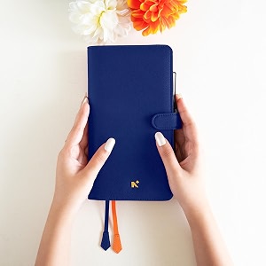 NEORAH- PETITE Notebook SLEEVE with SNAP Button