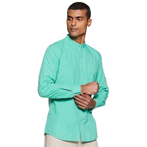 neostreak men39s solid slim fit full sleeve casual shirt