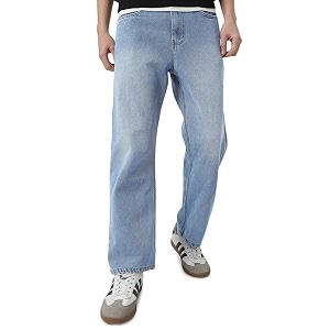 Neostreak Mens Loose Baggy Fit Heavy Washed