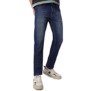 Neostreak Mens Regular Fit Heavy Washed Jeans