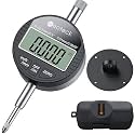 Neoteck 0-12.7mm/0.5" Digital Dial Indicator 0.01mm/0.0005" with Resolution