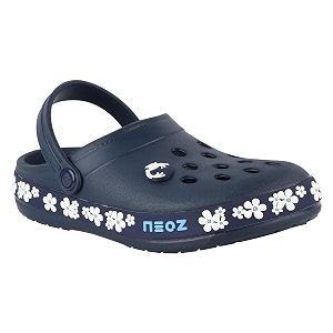 neoz casual slingback clogs for kids with soft sole  slip-on breathable lightweight  comfortable amp durable  stylish indoor amp outdoor sandals clogs for kids