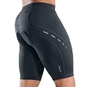 Nepest Mens Bike Shorts with Padding for Cycling Zip Pocket