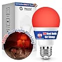 Neporal Red Light Bulbs for Sleep Aid—670nm Ture Blue Light Blocking—7W 1PK
