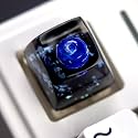Neptune Planet Galaxy Keycaps Artisan Keycap Esc R1 SA Profile 1U