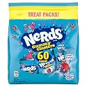 NERDS Gummy Clusters Candy, Very Berry, Crunchy and Gummy, Individually Wrapped Treat Size Packs, 60 Count, 30 oz
