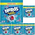 NERDS Gummy Clusters Very Berry Candy, Crunchy &amp; Gummy, 18.5 Ounce (Pack of 5)