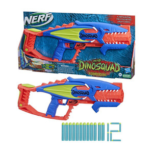 nerf dinosquad terrodak 4 dart blasting dart storage 12 elite darts for kids guns  darts