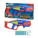 Nerf DinoSquad Terrodak 4 Dart Blasting, Dart Storage, 12 Elite Darts for Kids Guns & Darts