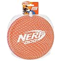 Nerf Dog Nylon Flyer Dog Toy, Flying Disc,Lightweight,Durable & Water Resistant,Great for Beach & Pool,9 in Diameter,for Medium/Large Breeds,2 Count,Orange & Red (8959), 9 in Nylon Flyer (Pack of 12)