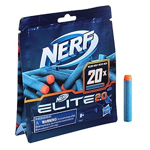 nerf elite 20 dart refill 20 darts compatible with all blasters that use darts kids outdoor games