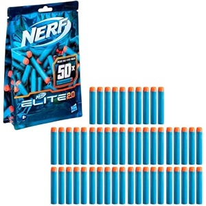 nerf elite 20 dart refill 50 darts compatible with all blasters that use darts kids outdoor games