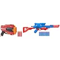 Nerf Mega Tri-Break Blaster Alpha Strike Wolf Lr-1 Blaster with Targeting Scope,Multi