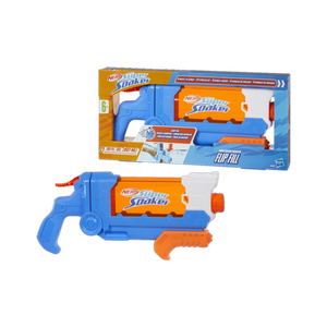 nerf supersoaker flip fill water blaster 4 sprays 890ml tank branded holi pichkari water gun