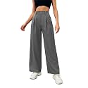 Nermosa High-Waist Korean Trousers with Wide Baggy