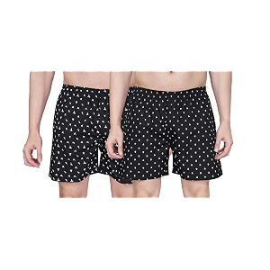 Nermosa Mens Cotton Printed Soft Regular Boxer