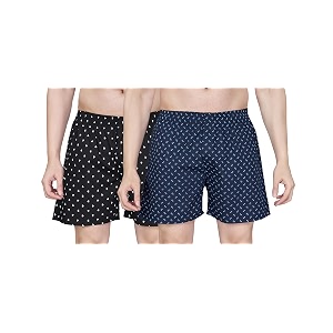 Nermosa Mens Cotton Printed Soft Regular Boxer