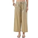 Nermosa Women39s Loose Cotton Relaxed Fit Palazzo