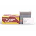 NES Elementary Education Study Cards: NES Elementary Education Subtest 1 and 2 Test Prep and Practice Test Questions [Full Color Cards]