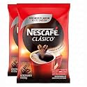 NESCAFÉ® Clásico™ Dark Roast Instant Coffee, 8 Oz Pouch (Pack of 2)
