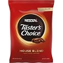 Nescafe Instant Coffee, Taster's Choice Light Roast House Blend, 8 oz Bulk Pouch, (Pack of 12)