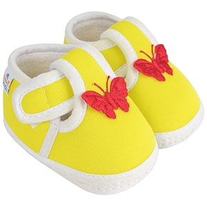 neska moda 0 to 6 months baby boys amp girls cotton butterfly hook amp loop baby booties