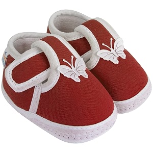 neska moda 0 to 6 months baby boys amp girls cotton butterfly hook amp loop baby booties