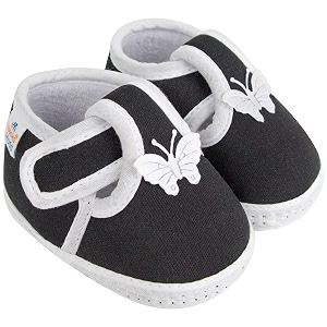 neska moda 0 to 6 months baby boys amp girls cotton butterfly hook amp loop baby booties
