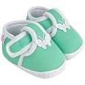 Neska Moda 0 To 6 Months Baby Boys &amp; Girls Cotton Butterfly Hook &amp; Loop Baby Booties